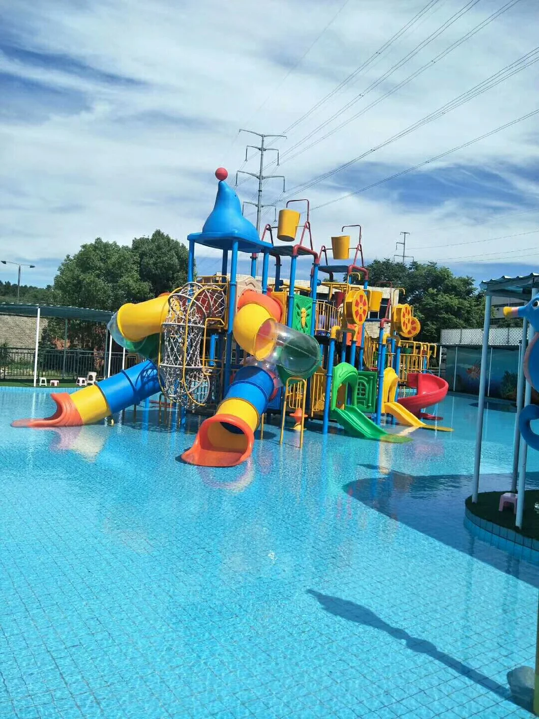 Unique Design Kids Water Park Outside Playground Outdoor Play Equipment