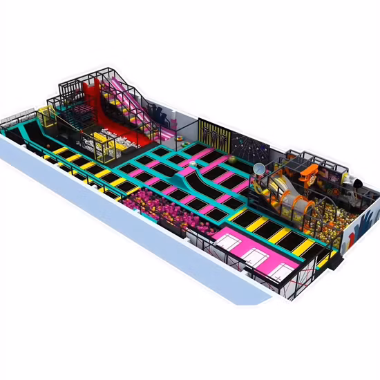 Playground Equipment Games Accessories Used Adult Sky Zone Big Kids Commercial Gymnastic Accessory Indoor Trampoline Music Park for Sale
