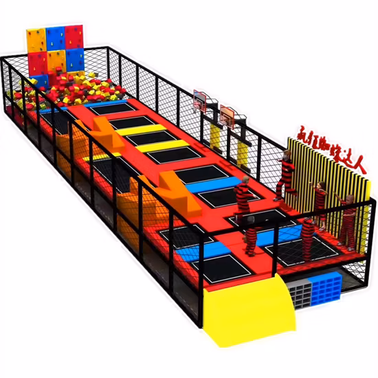 Playground Equipment Games Accessories Used Adult Sky Zone Big Kids Commercial Gymnastic Accessory Indoor Trampoline Music Park for Sale