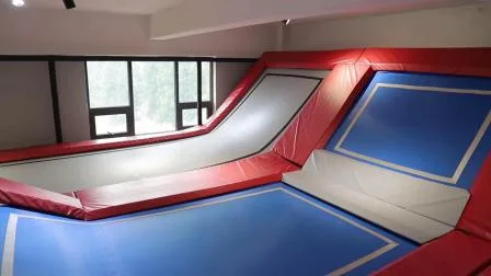 Piccolo parco trampolino per bambini all'ingrosso, reti da arrampicata indoor per bambini, parco trampolino indoor